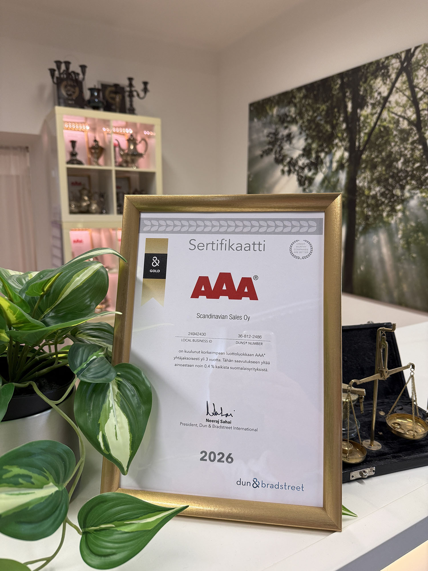 AAA Gold-luottoluokitus