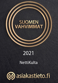NettiKulta kuuluu Suomen Vahvimpiin 2021